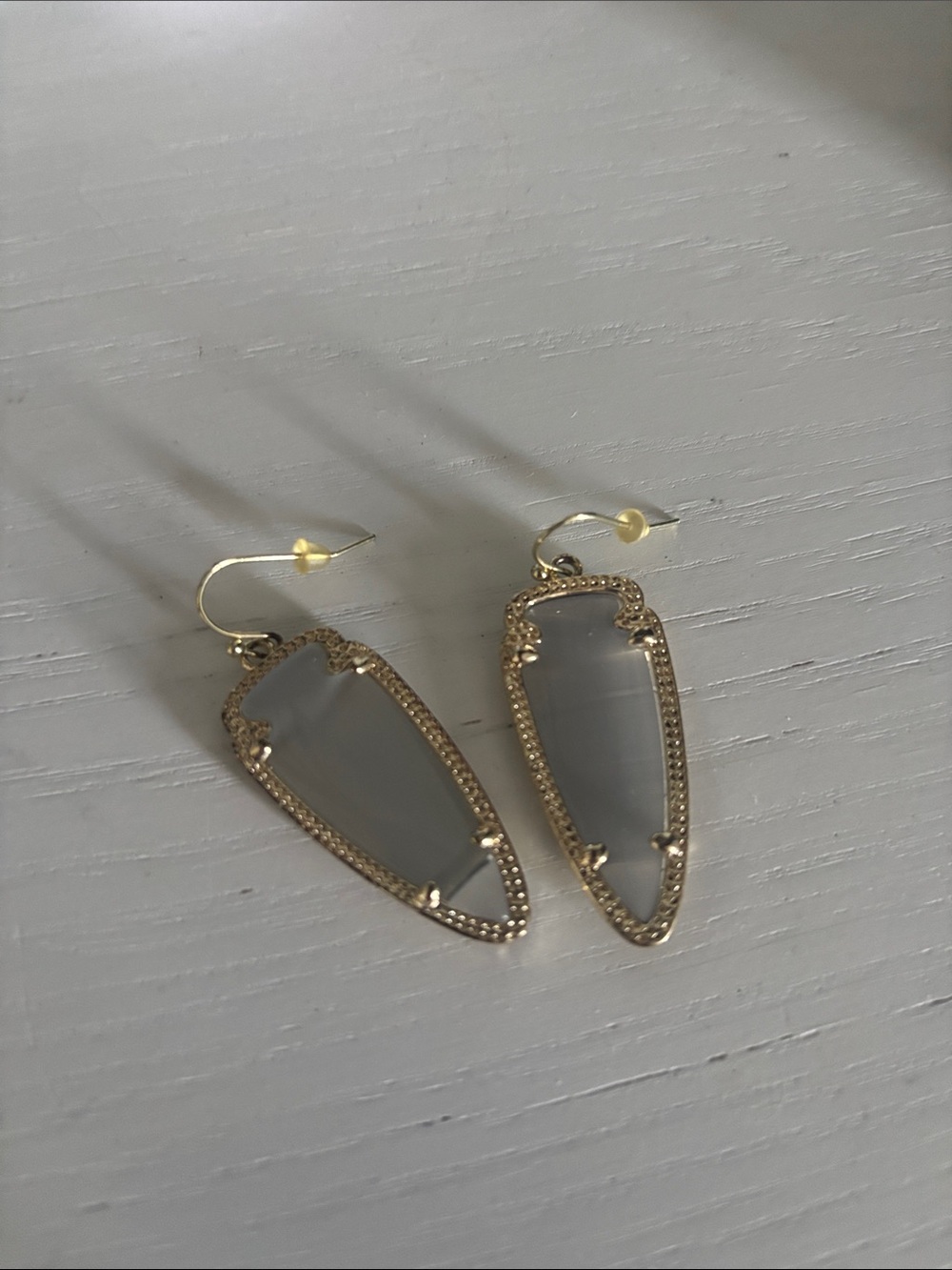 Kendra Scott Gold Iridescent Danielle Drop Earrings